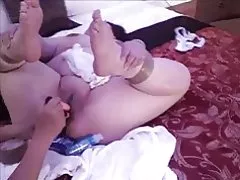 Bacuľaté amatérske ázijské zrelé hračky hrať