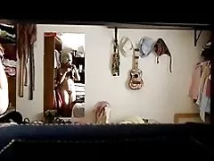 Skrytá kamera, mexickej manželka obliekanie po bath(2)